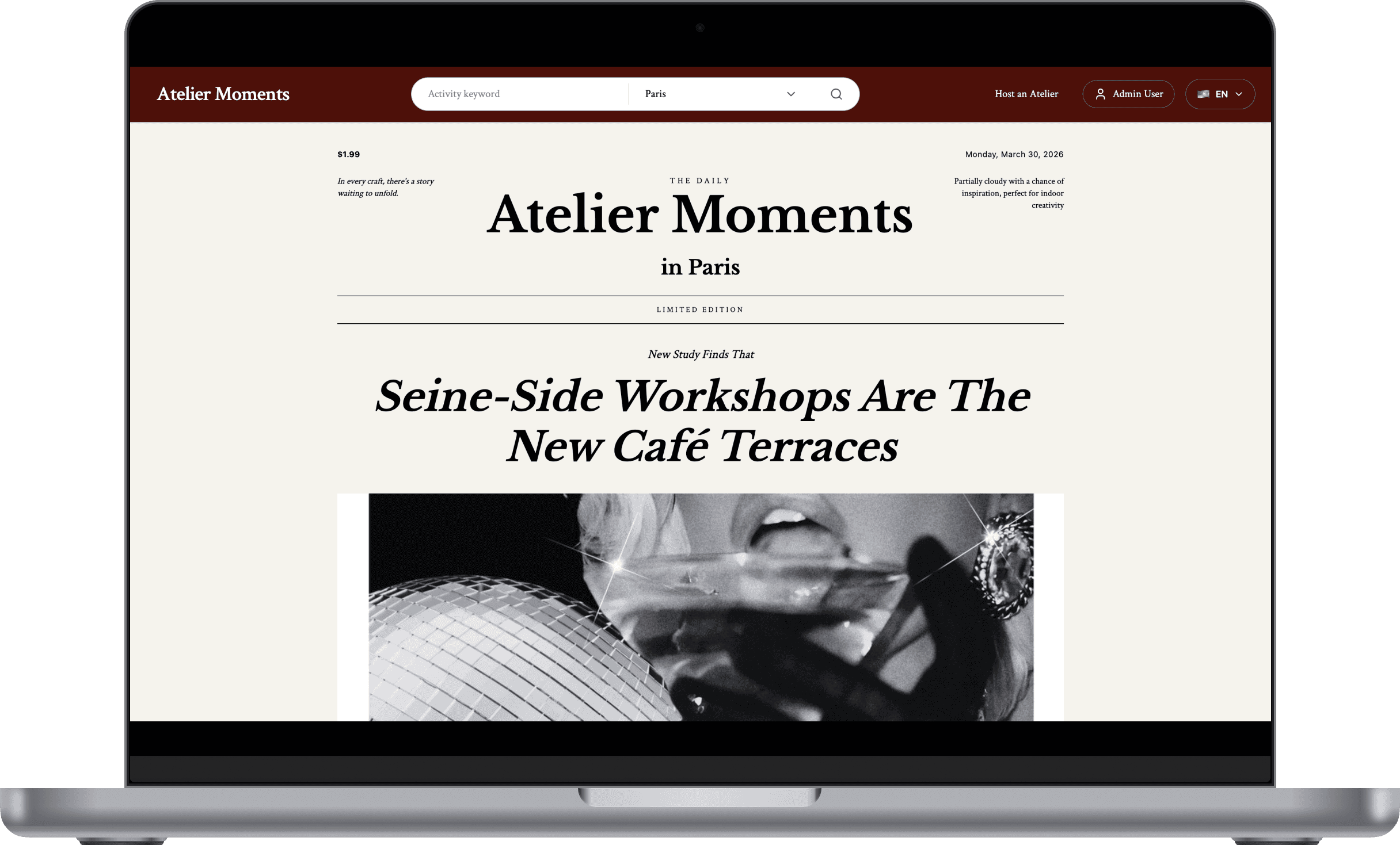 Workshop Management Platform