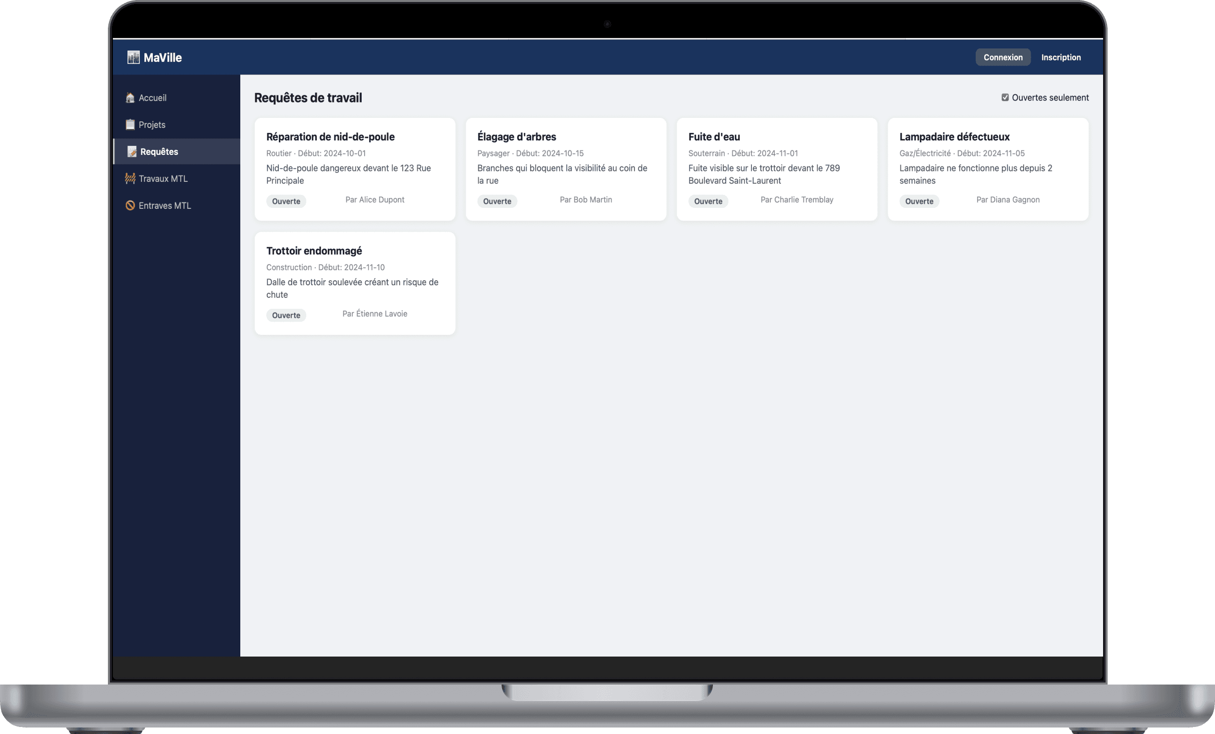 Urban Construction Site Management and Monitoring Platform
